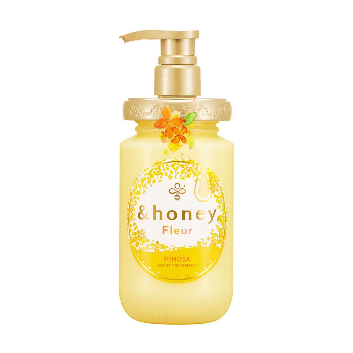 Зволожувальний засіб Honey Fleur Mimosa Soft And Moist Treatment для пухнастого волосся, 450 мл